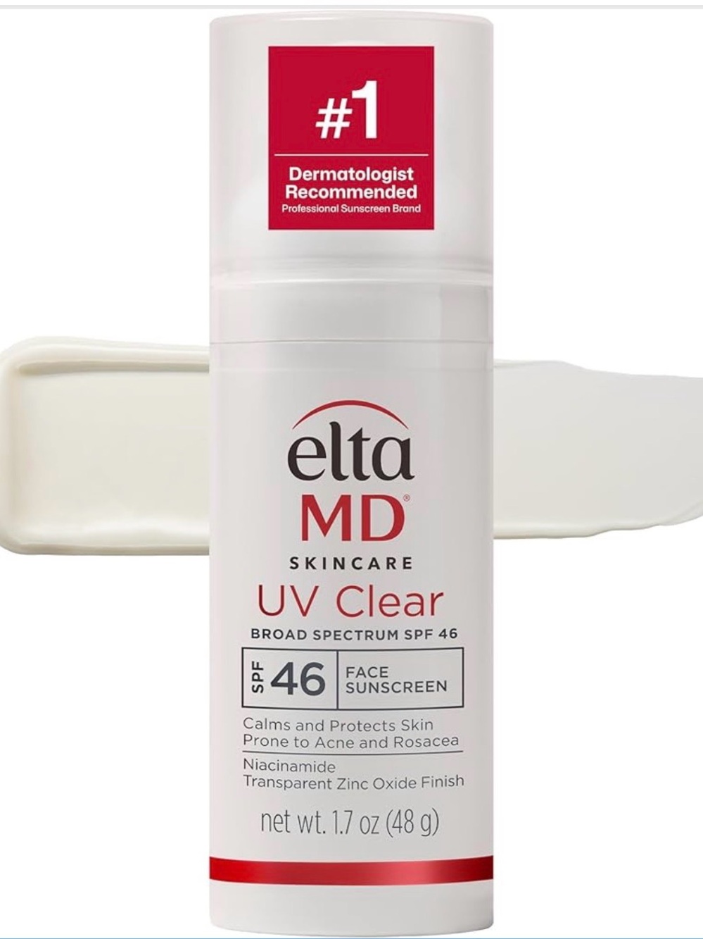 NWT Elta MD Skincare UV Clear spf 46Face Sunscreen Untinted